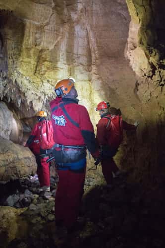 Adventure in Batranului Cave