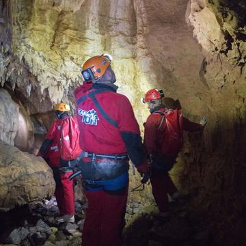 Adventure in Batranului Cave, Romania