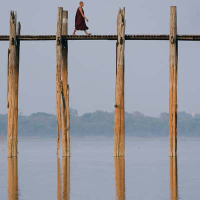 U Bein Bridge, Myanmar