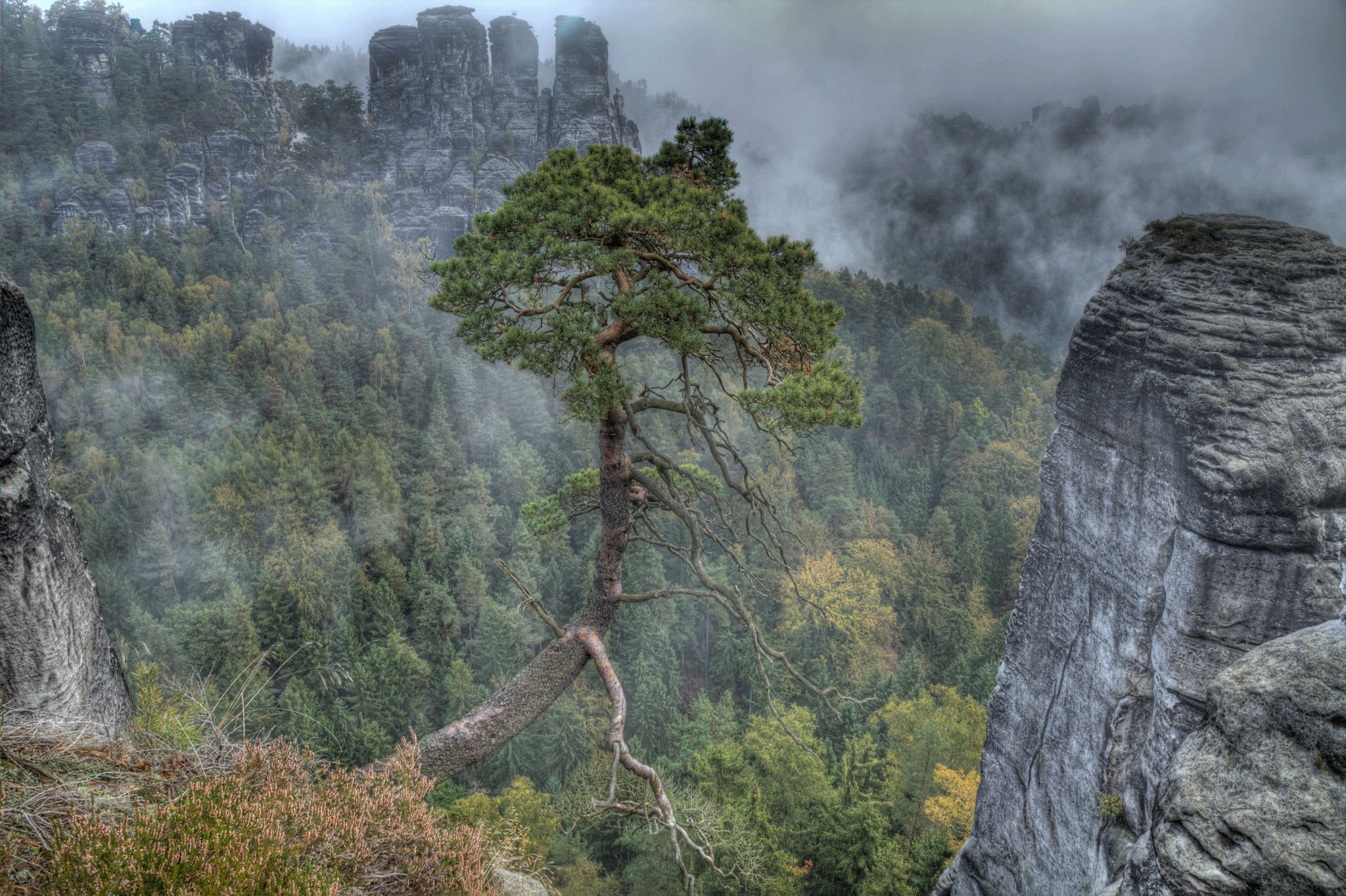 Bastei and Elbsandsteingebirge, Germany