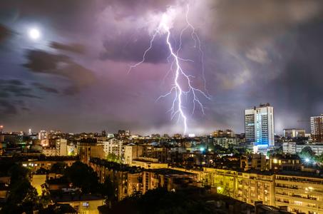 Belgrade thunderstorm