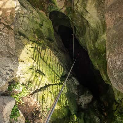 Betfia Pit-Journey to the center of the earth, Romania