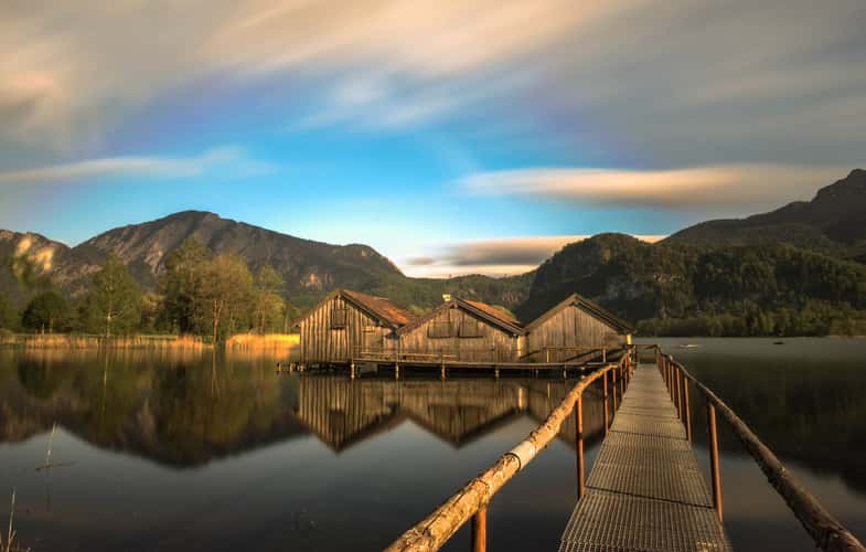 Boathouse at Kochelsee