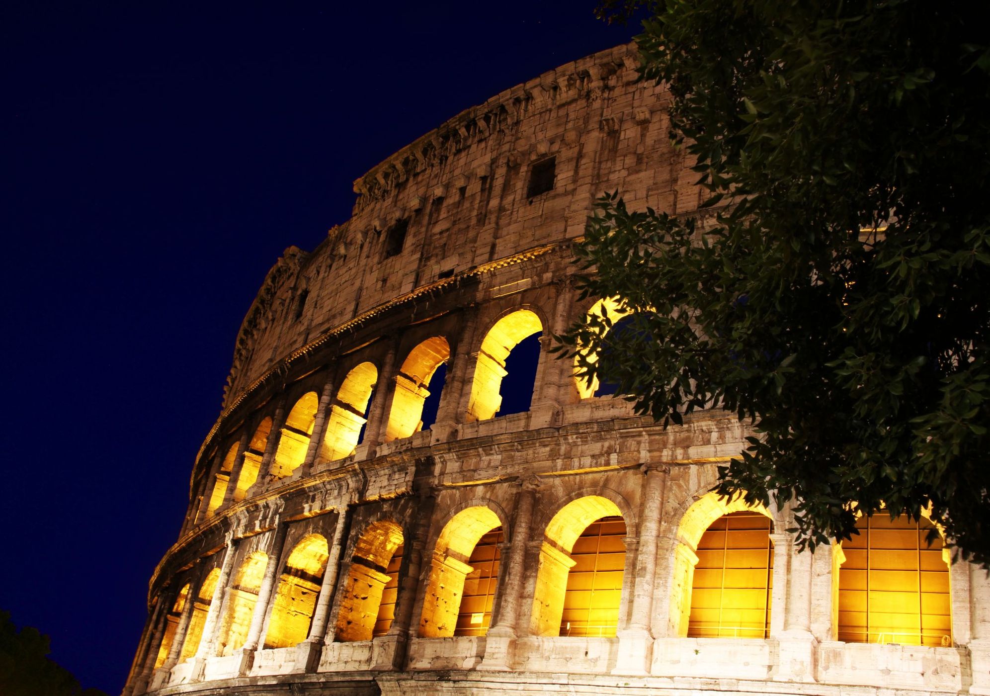 Colosseum (front view), Rome, Italy