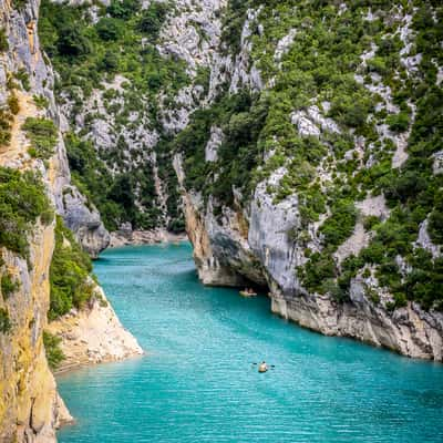 Entrance of Grand Canyon du Verdon, France