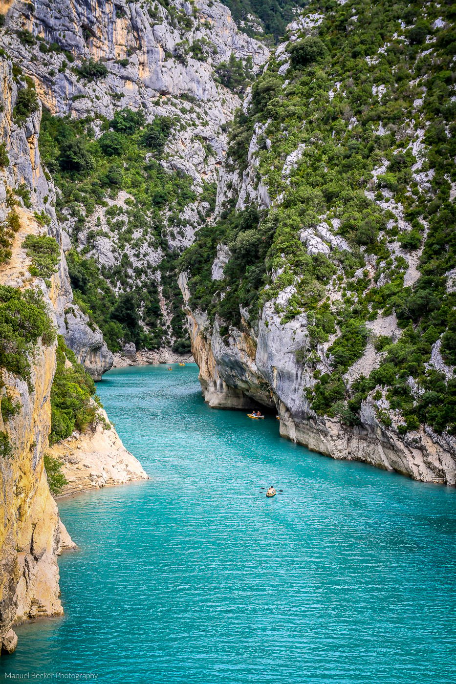 Entrance of Grand Canyon du Verdon, France