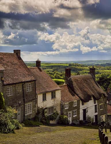 Gold Hill in Shaftesbury