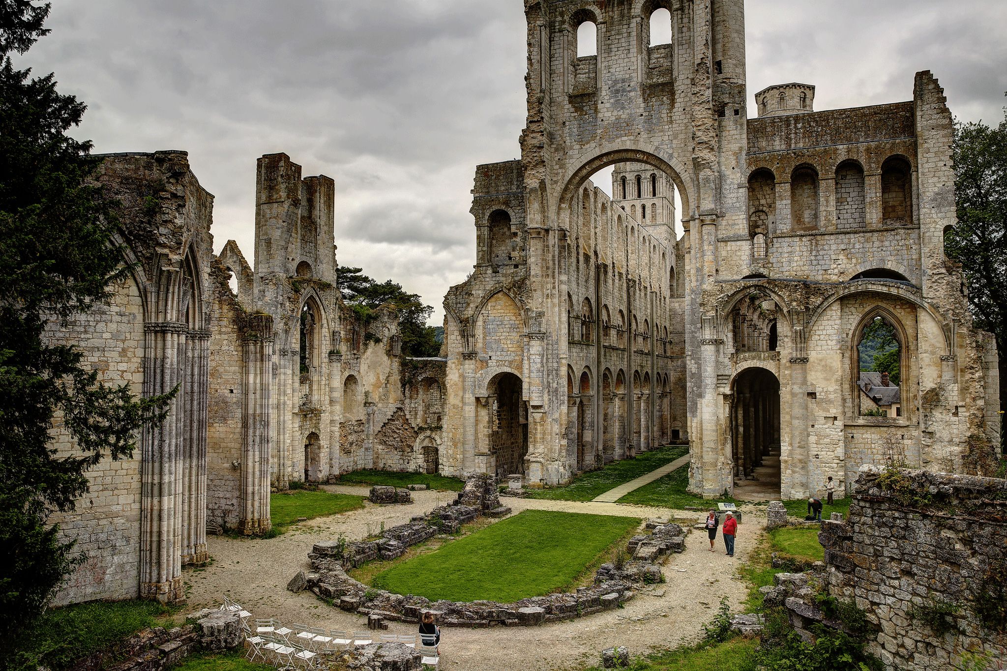 L'Abbaye de Jumièges, France