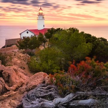 Lighthouse at Punta de Capdepera (Cala Ratjada / Mallorca), Spain