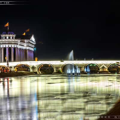 Old stone bridge, Skopje, Macedonia