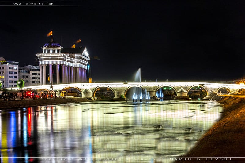 Old stone bridge, Skopje, Macedonia