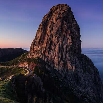 Roque de Agando, La Gomera, Spain