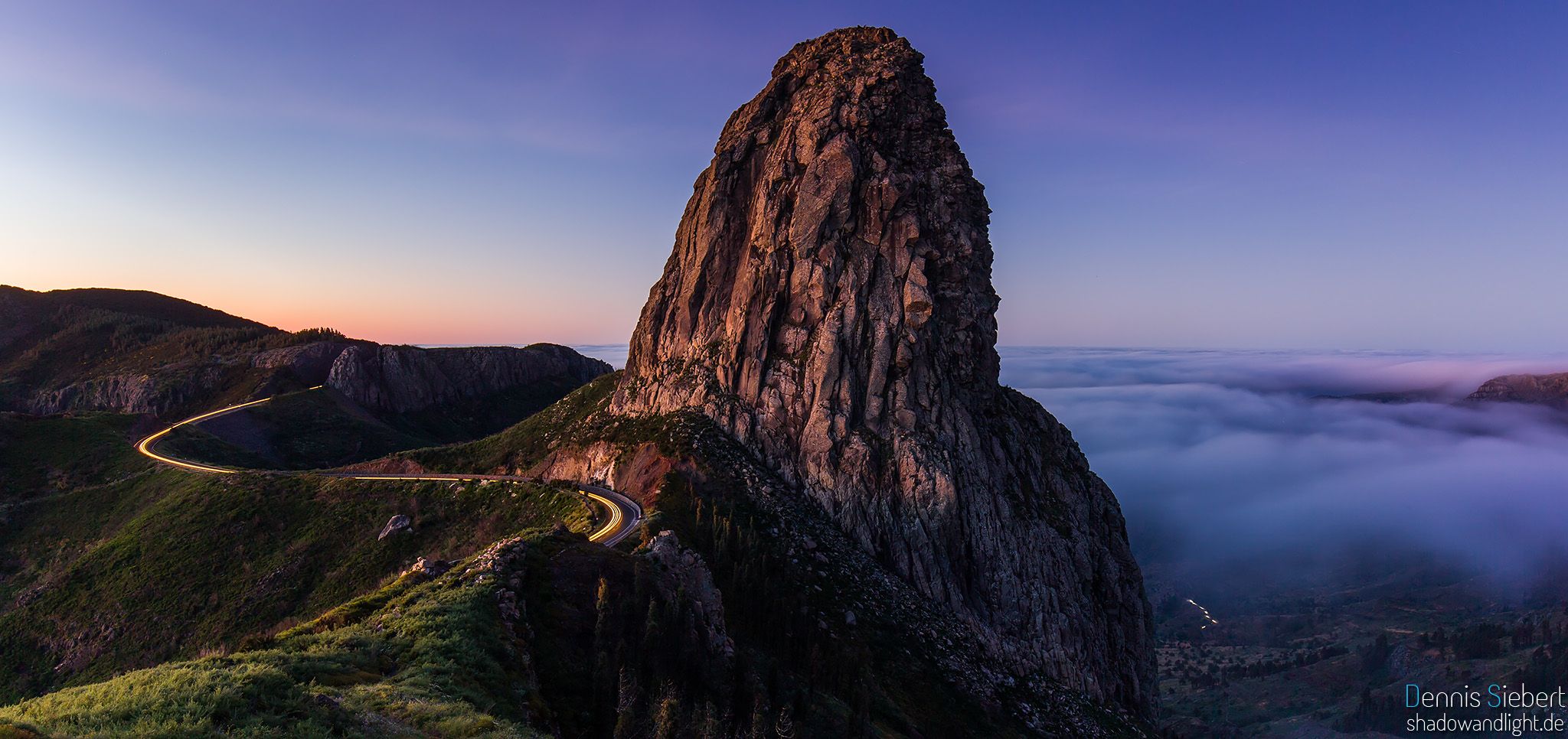 Roque de Agando, La Gomera, Spain