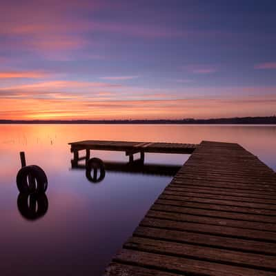 Sunset at Ratzeburger See, Germany