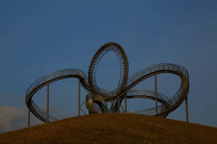 View on Tiger & Turtle, Duisburg