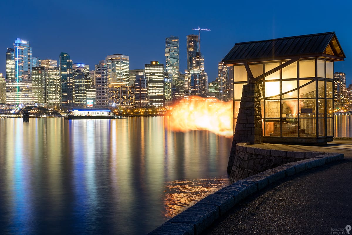 9 o'clock gun, Vancouver, Canada
