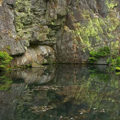 Abandoned quarry 'Fuchsbau', Germany