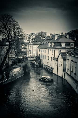 Charles Bridge from Old Town Bridge Tower, Prague