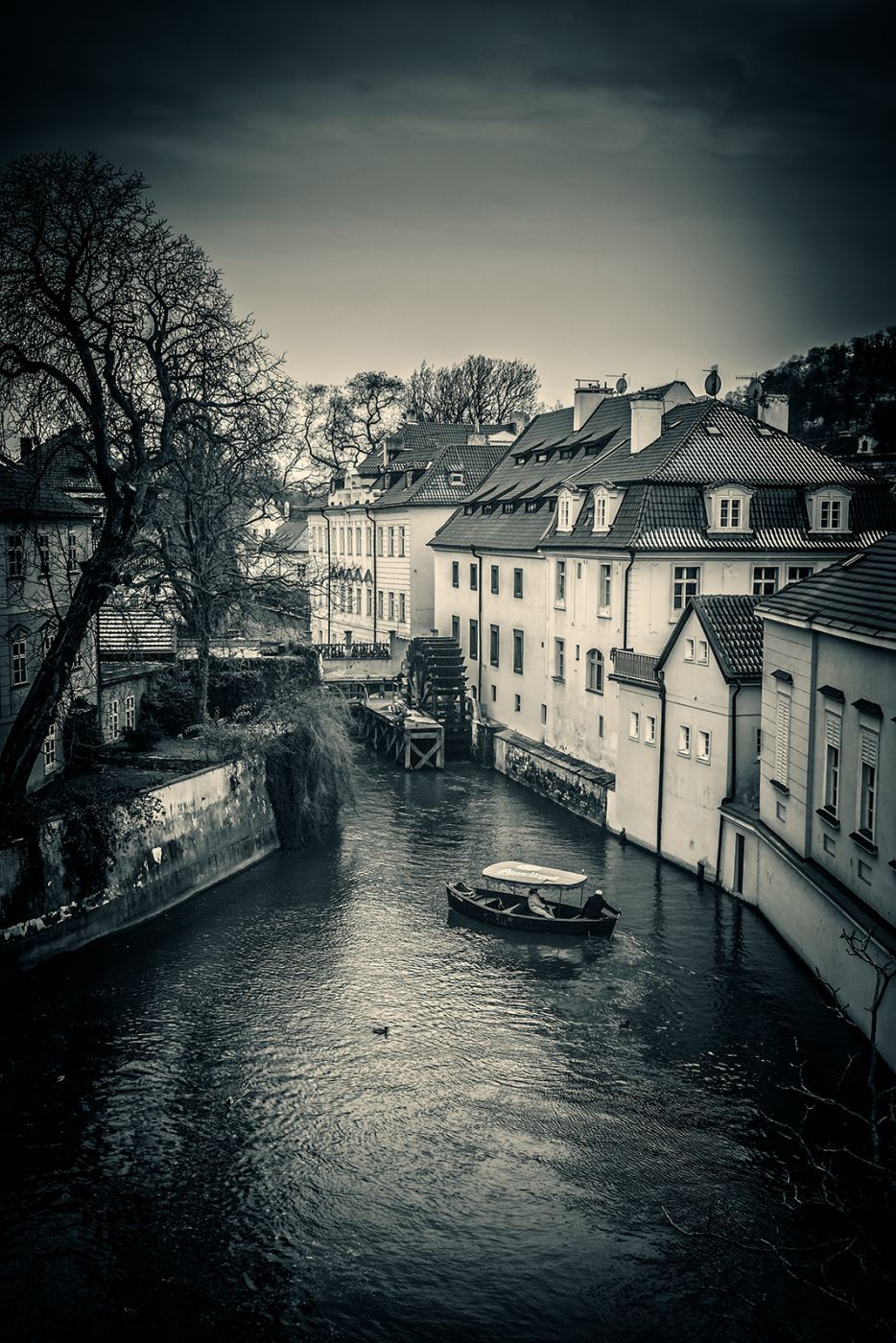 Charles Bridge from Old Town Bridge Tower, Prague, Czech Republic