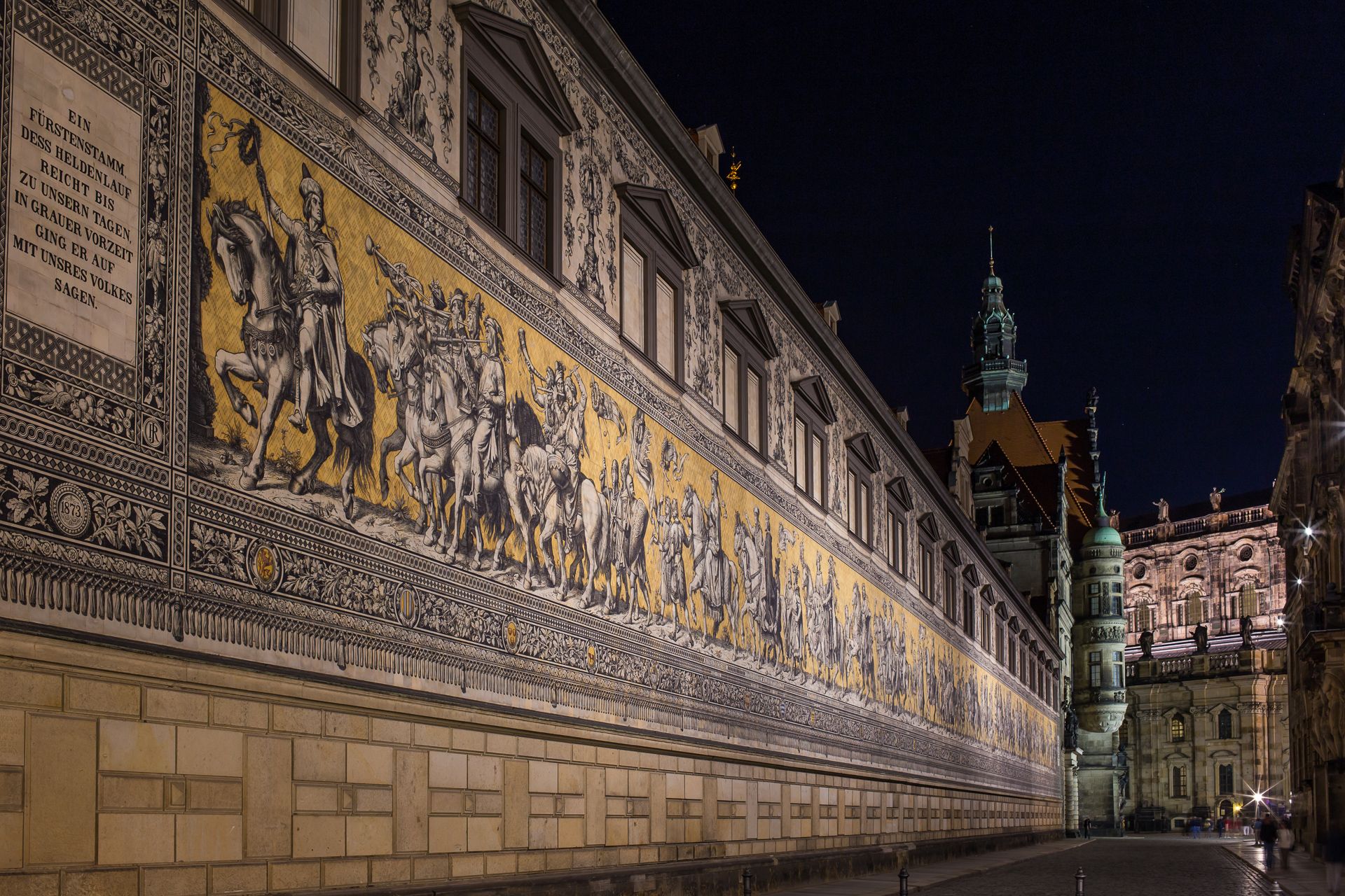 Fürstenzug, Dresden, Germany
