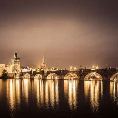 Charles Bridge and Royal Castle, Praque, Czech Republic