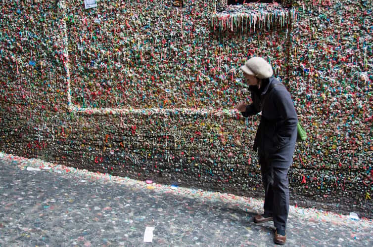 Gum Wall, Seattle