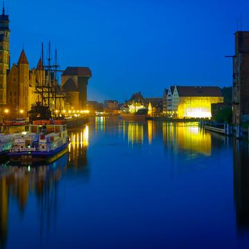 Harbour of Gdansk, Poland