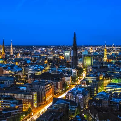 Observation Deck of St. Michaelis Church, Hamburg, Germany