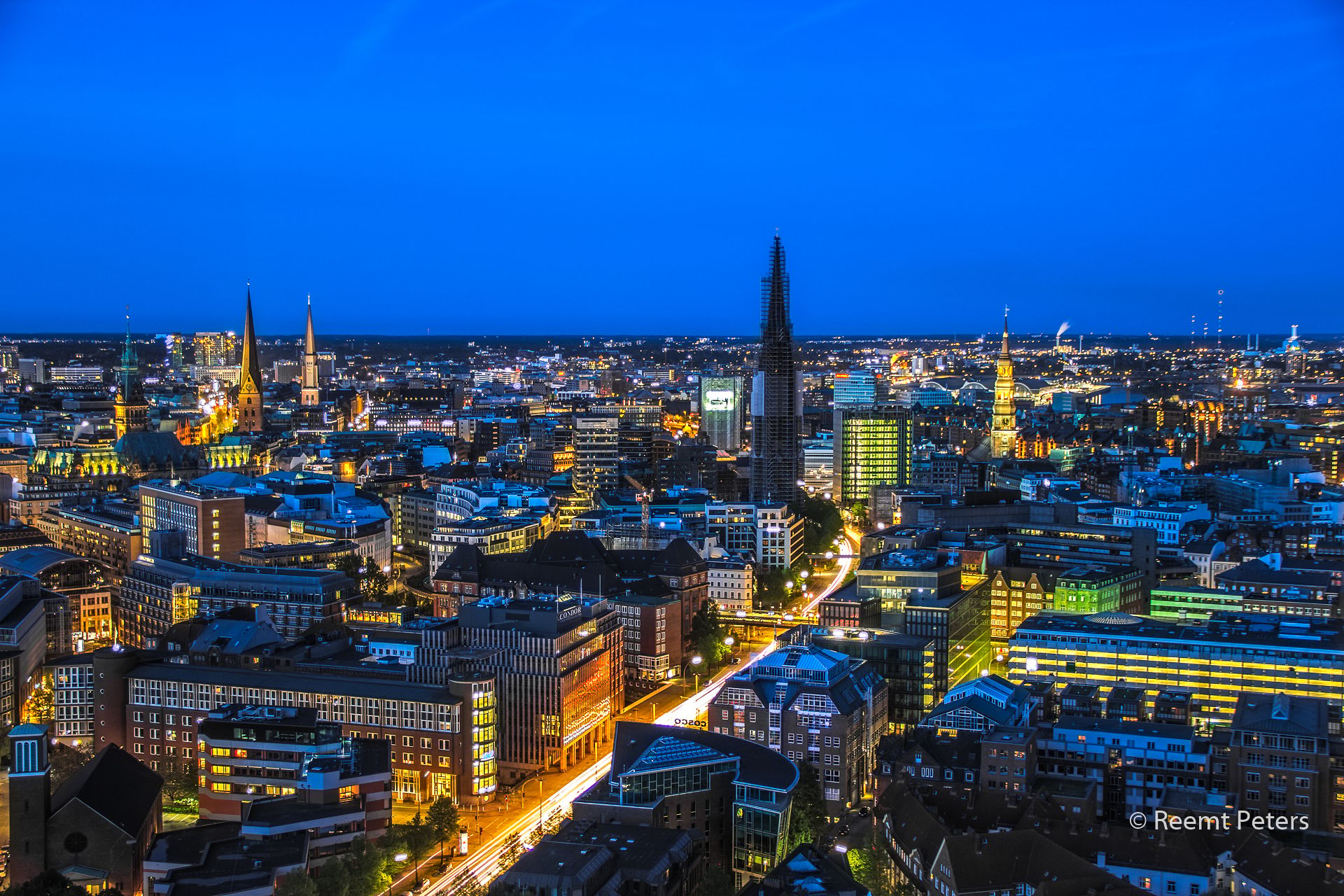 Observation Deck of St. Michaelis Church, Hamburg, Germany