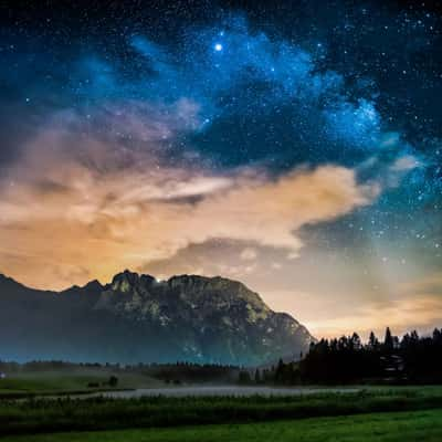 Karwendel night, Germany