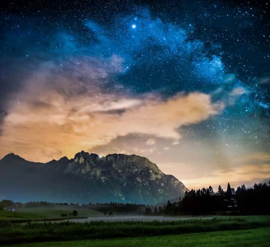 Karwendel night