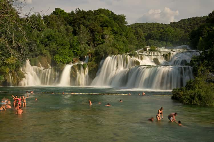 Skradinski Buk, the main waterfalls of Krka National Park