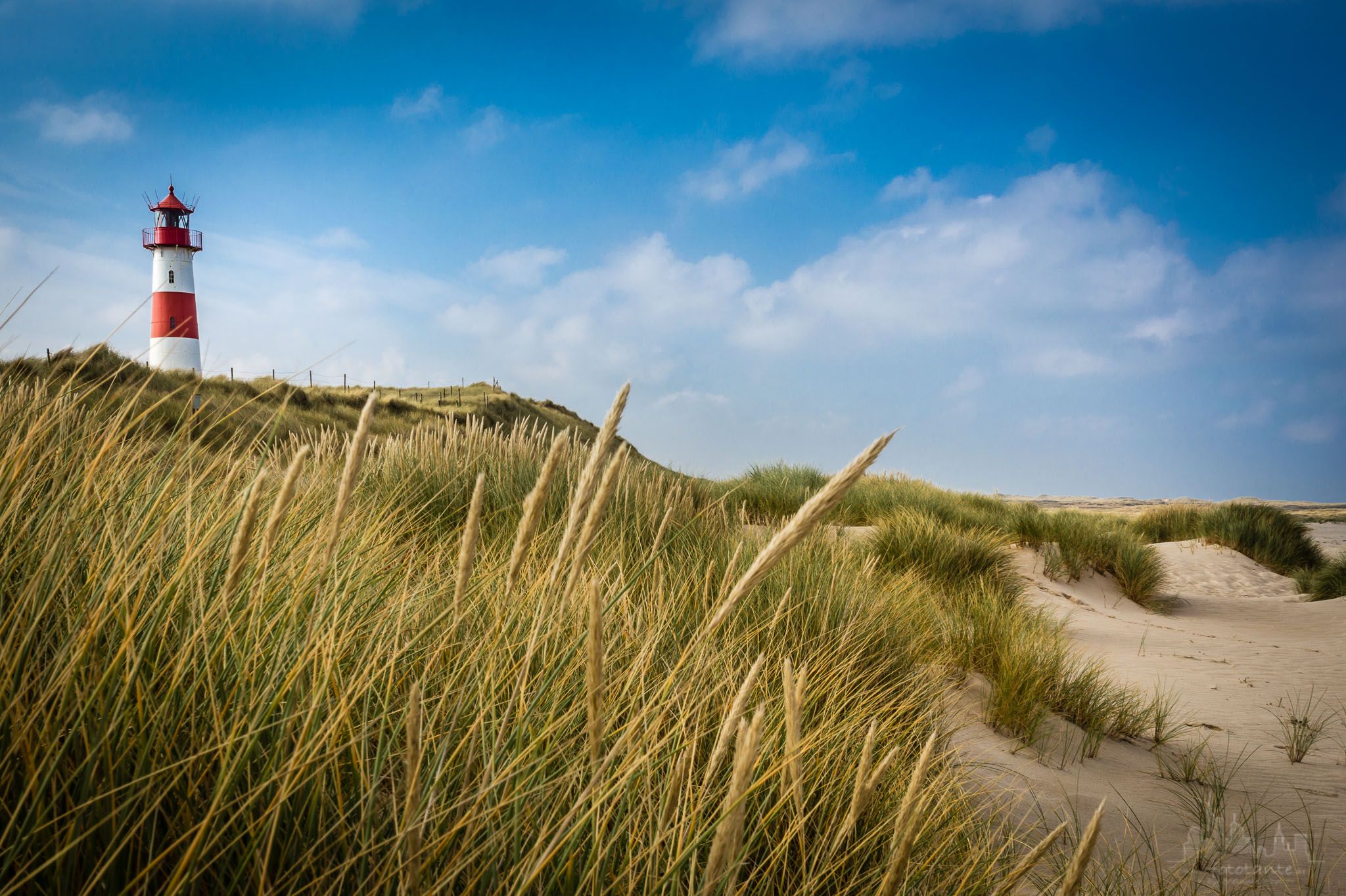 Lighthouse in List, Sylt, Germany