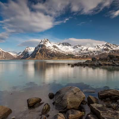 Flakstadpollen Mountain View, Norway