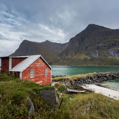 Lonesome rorbuer, Lofoten, Norway