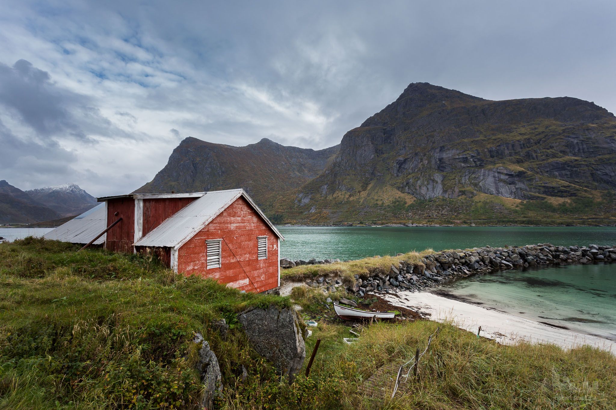 Lonesome rorbuer, Lofoten, Norway