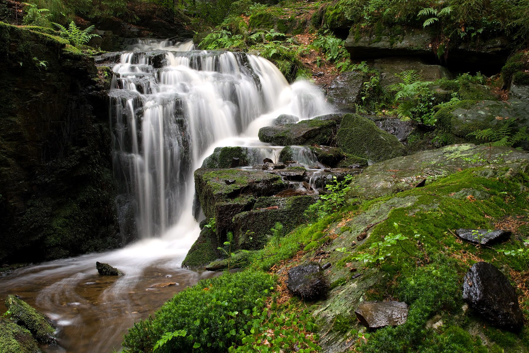 Muglbach Waterfall, Germany