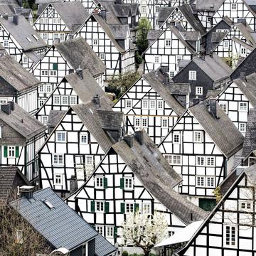 Old city of Freudenberg, Germany
