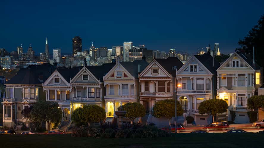 Painted Ladies, Alamo Square