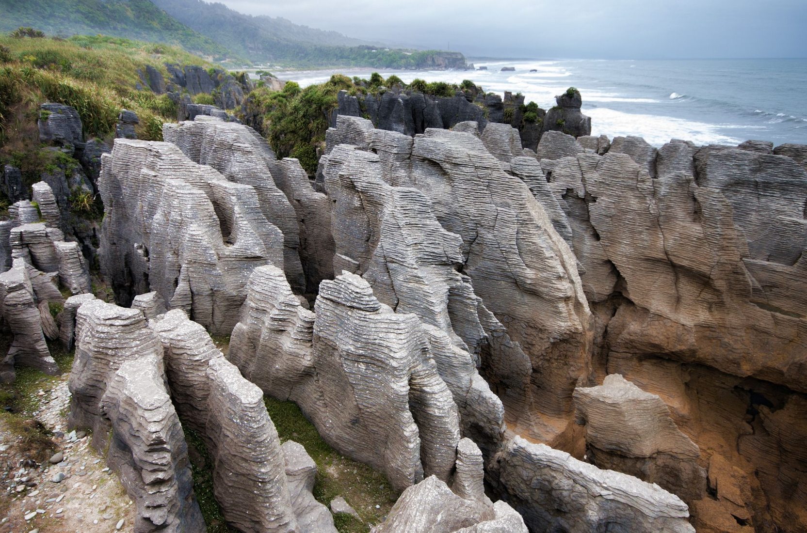 Pancake Rocks, New Zealand, New Zealand