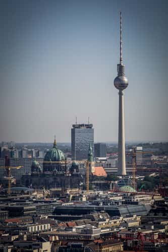 Panoramapunkt view, Berlin