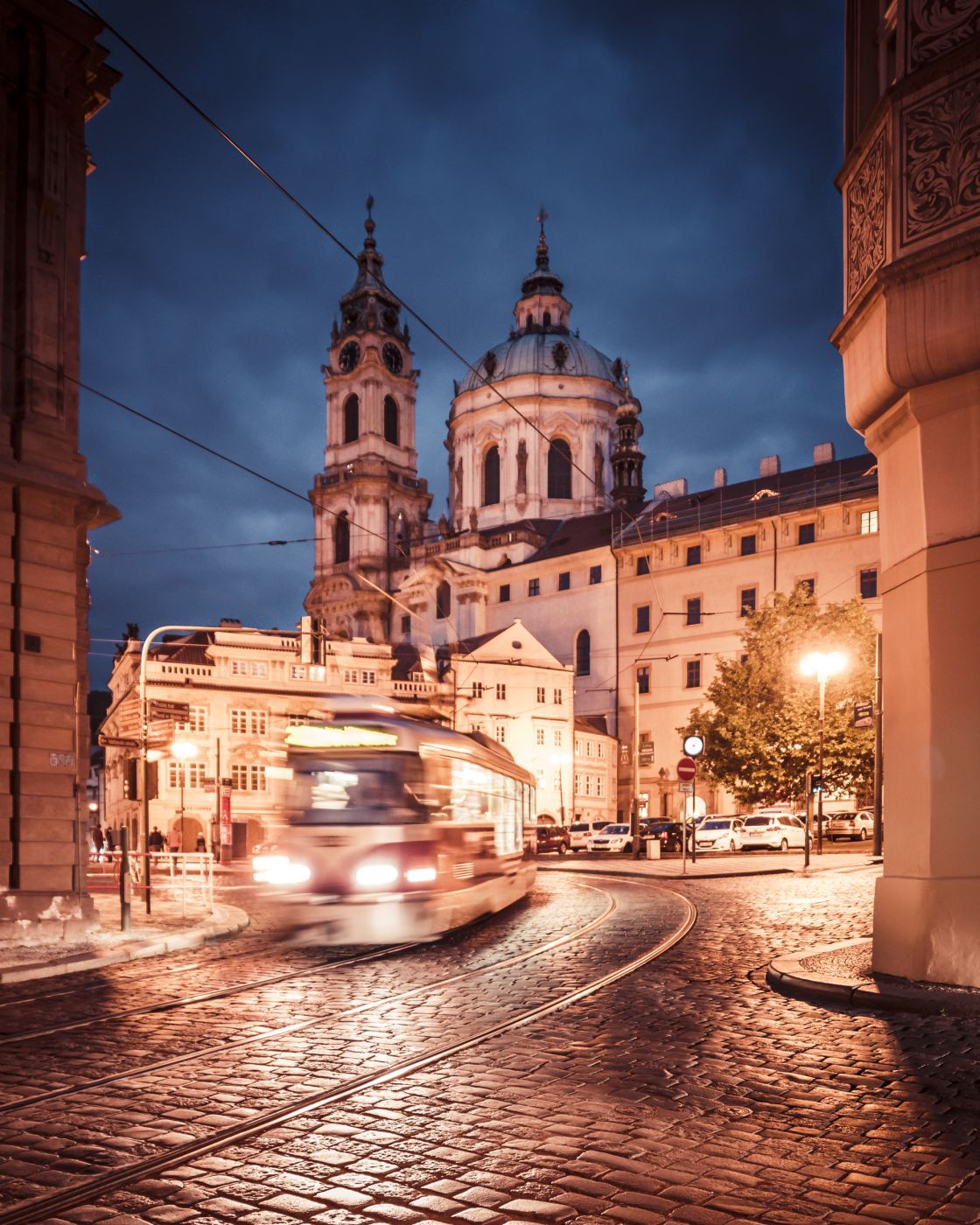 Runaway Tram, Prague, Czech Republic