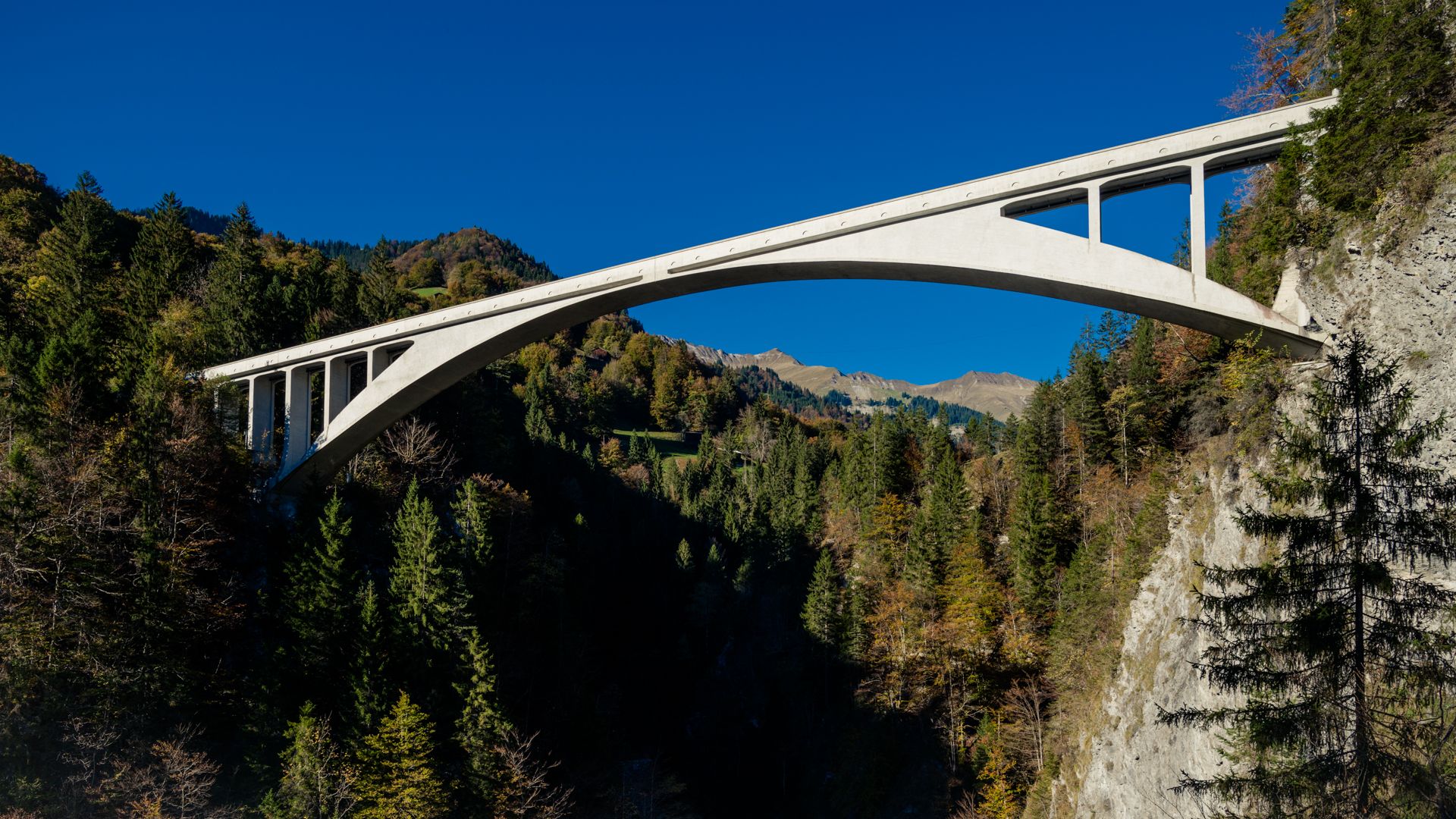 Salginatobel Bridge, Switzerland, Switzerland