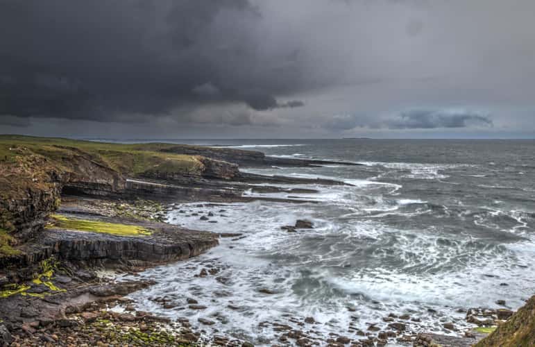Shores of Classiebawn Castle