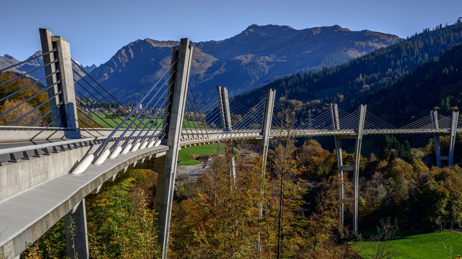 Sunniberg Bridge, Switzerland, Switzerland