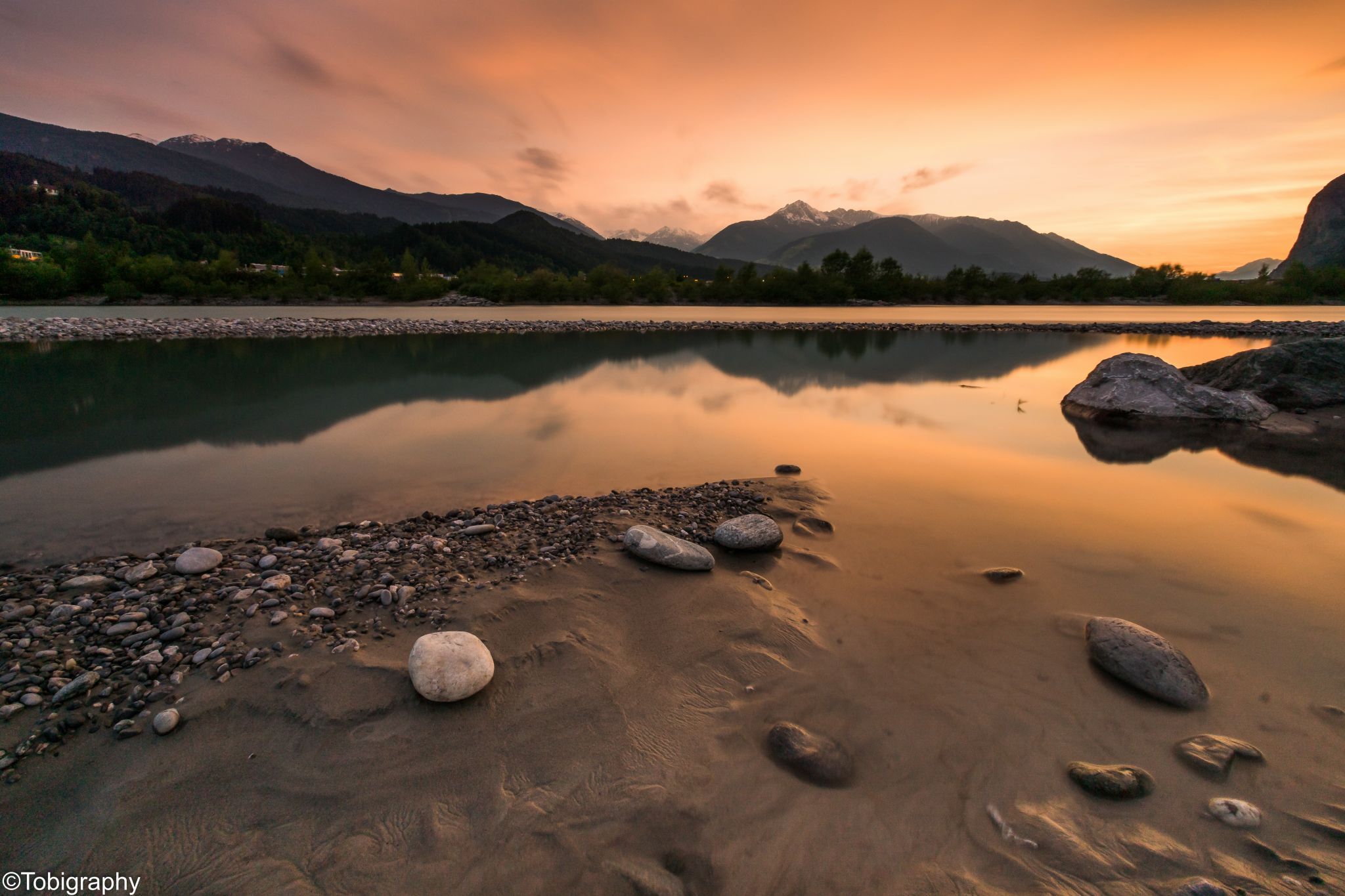 On the edge of Innsbruck, Austria