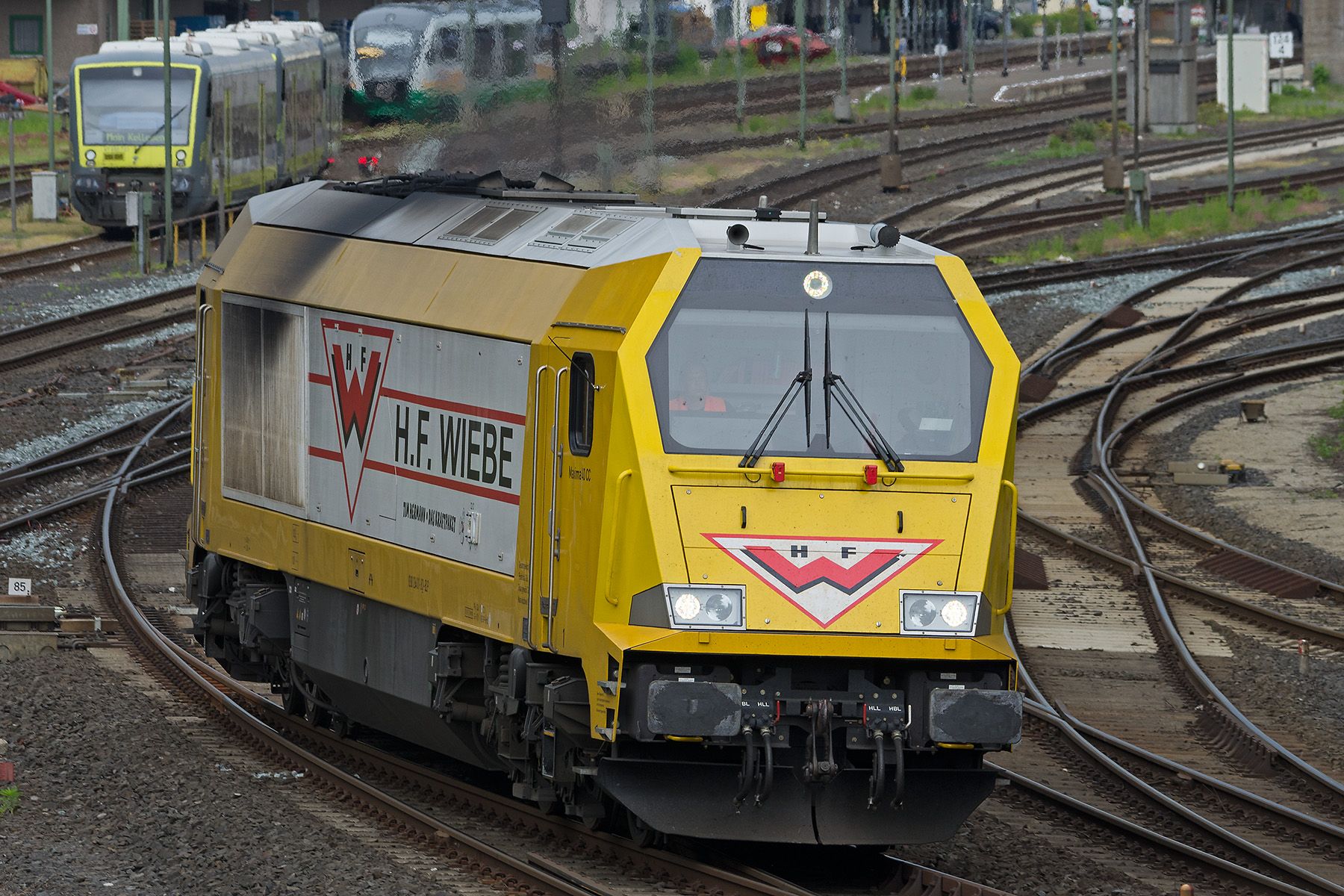Trainspotting in Bavaria, Germany