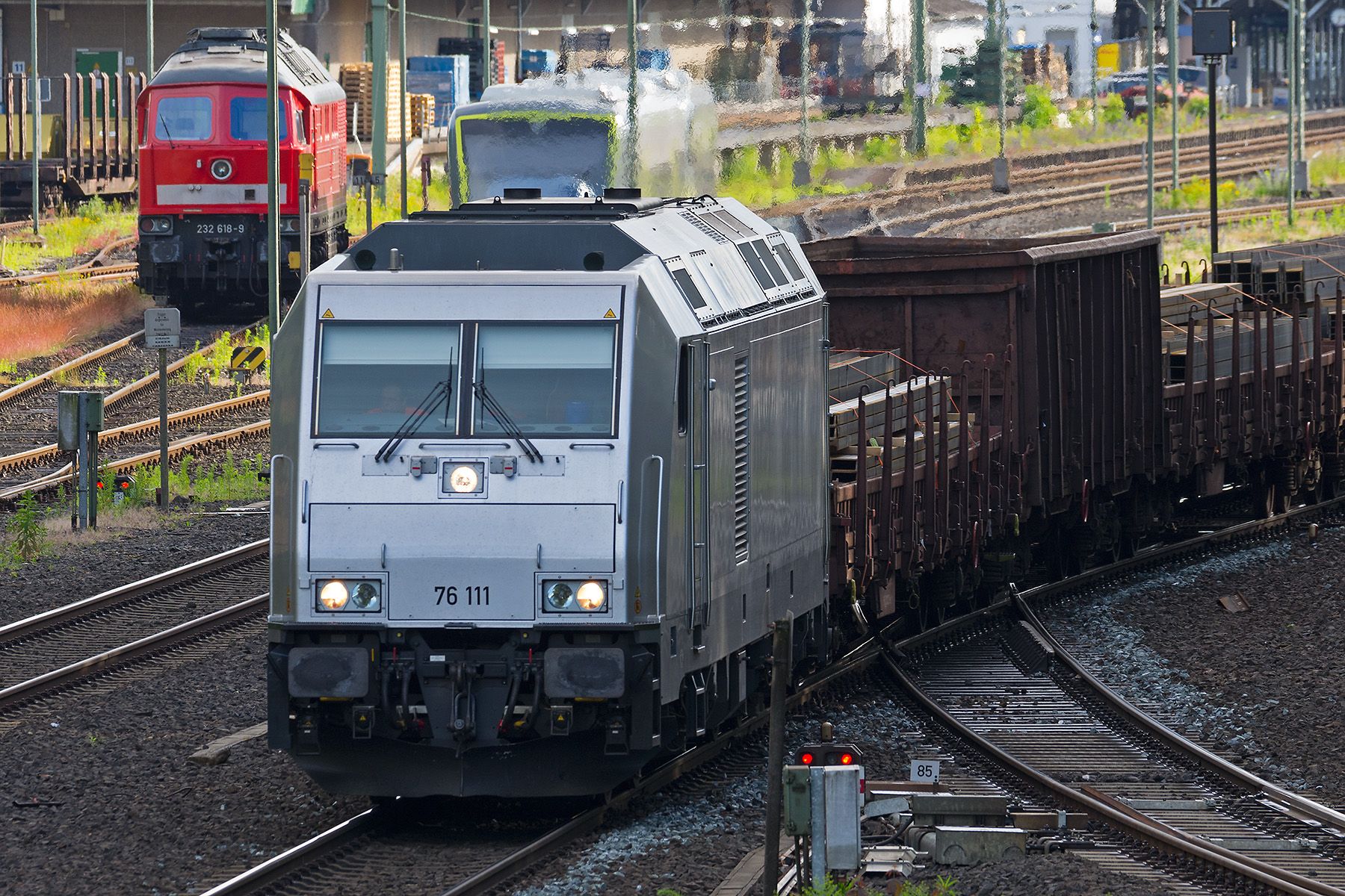 Trainspotting in Bavaria, Germany