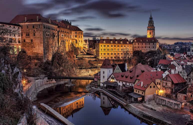 Beautiful Cesky Krumlov