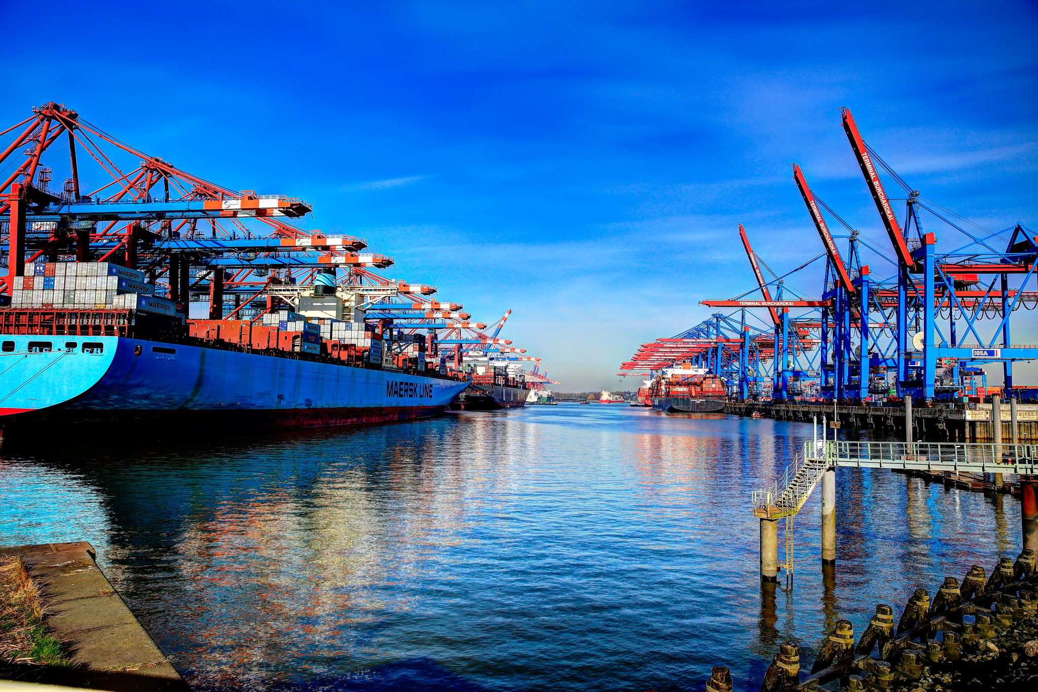 Burchardkai, Hamburg, Germany